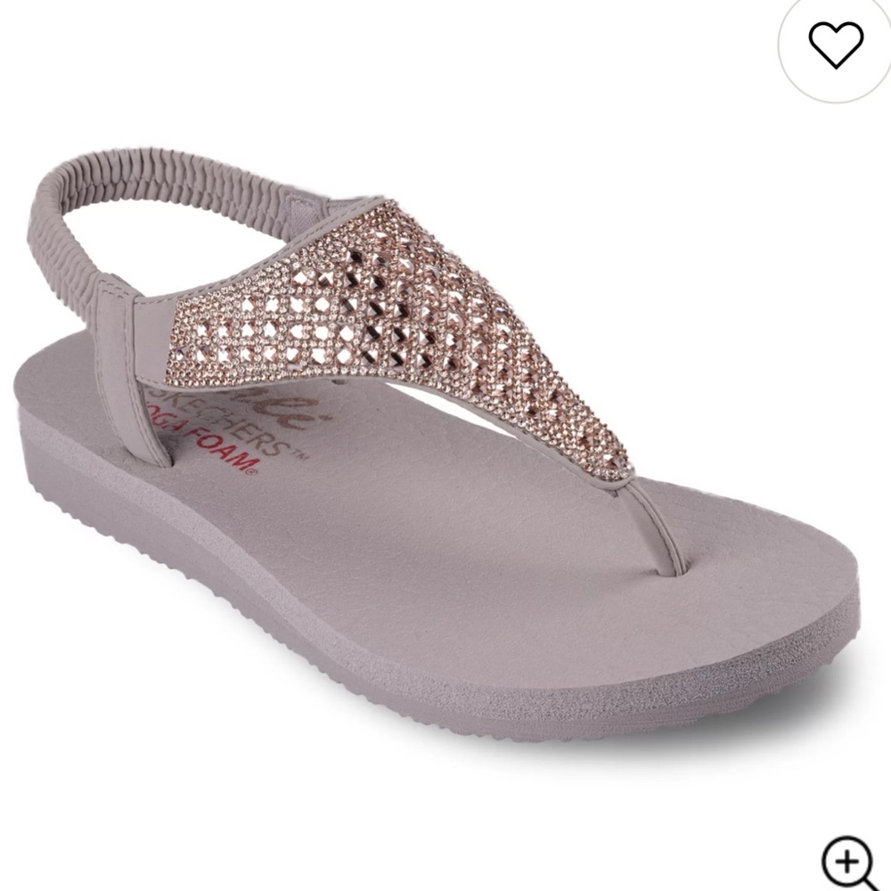 NWT Skechers Cali Meditation Rockstar flip flops